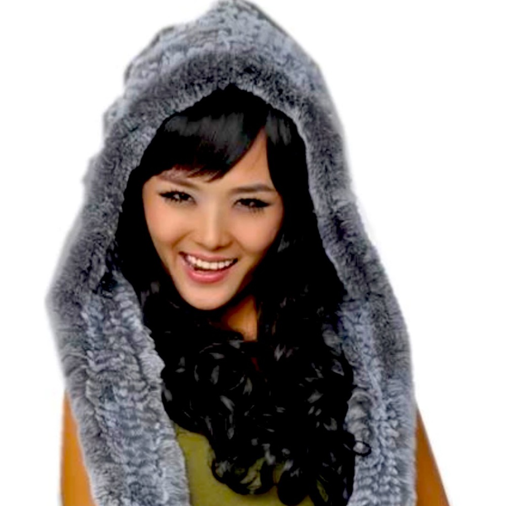 New Genuine Rabbit Fur Hat Fashion